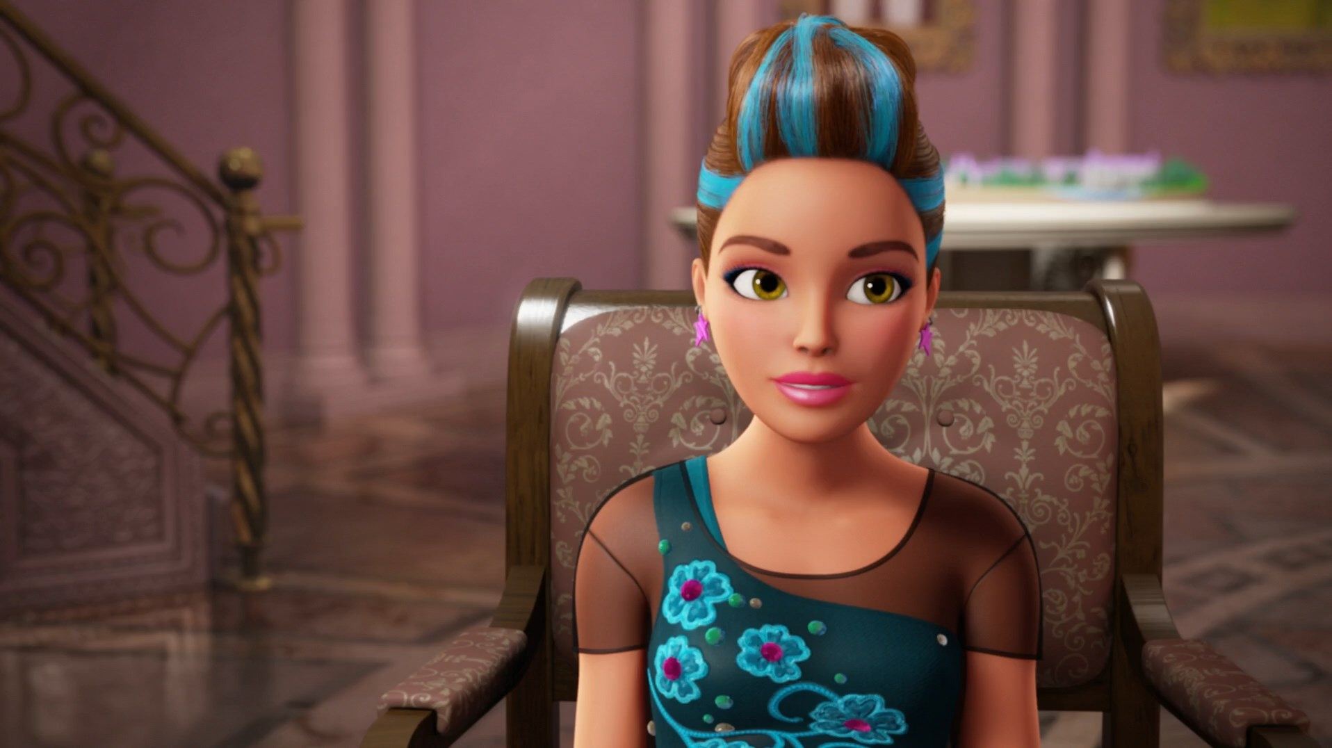 Барби: Рок-принцесса / Barbie in Rock 'N Royals (2015) WEB-DL 1080p Чи...