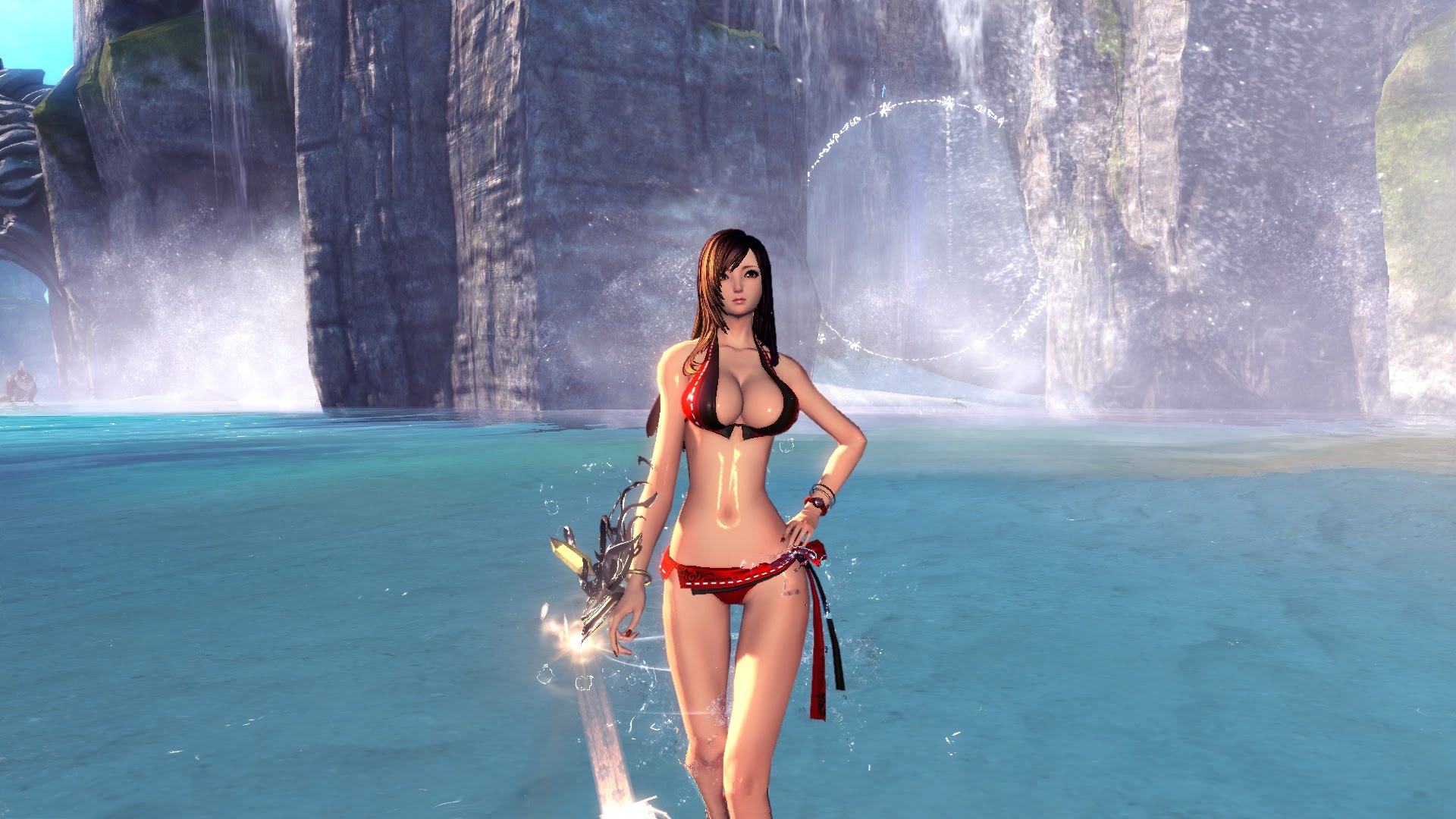 Blade and soul 2. Blade & Soul. Blade and Soul девушки. Бнс женщина в купальнике. Blade and Soul обои.